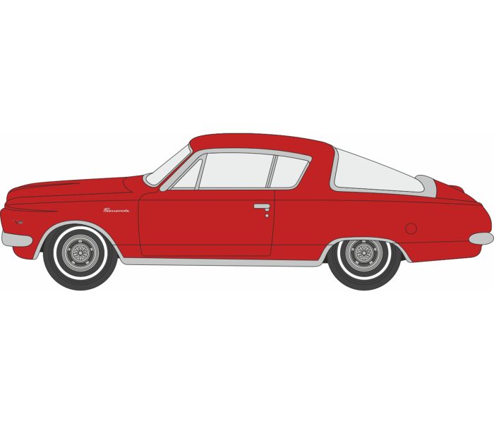 1965 Plymouth Barracuda Medium Red