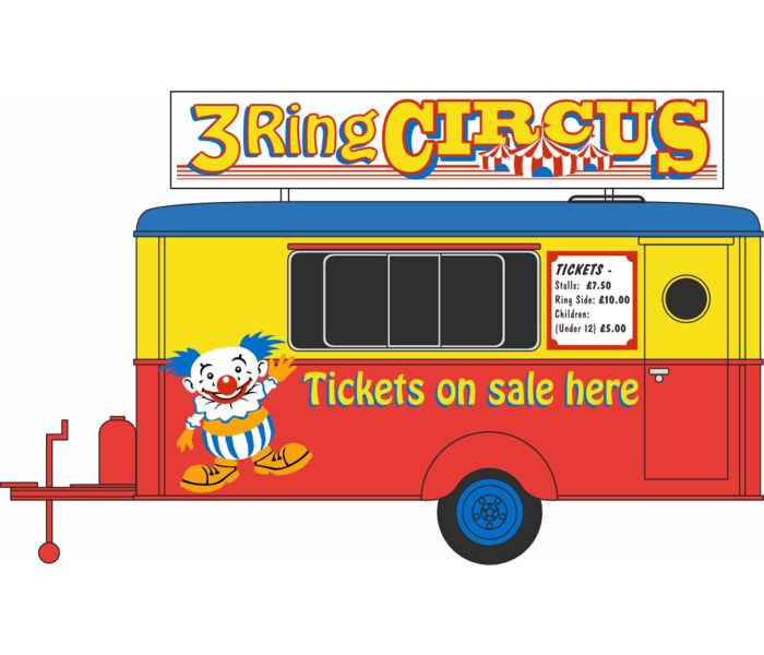 Mobile Trailer Circus Booking Office