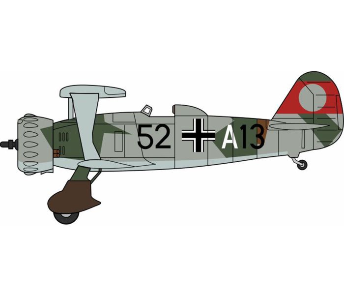 Henschel 123 7./StG 165 Immelmann Germany 1937 No Swastika