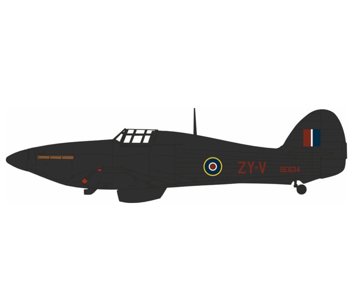 Hawker Hurricane MkIIc Nightfighter 247 Sqn. RAF (1:72)