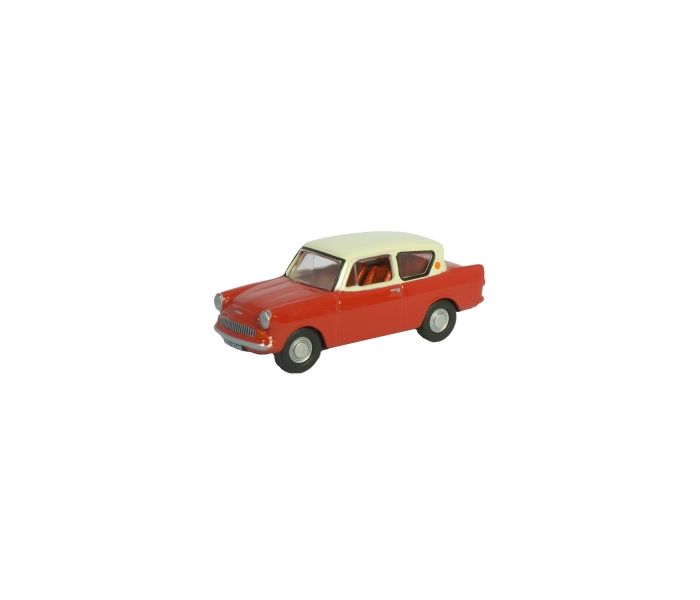 Ford Anglia Red/Cream