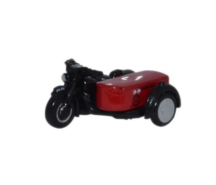 BSA Motorbike and Sidecar Royal Mail