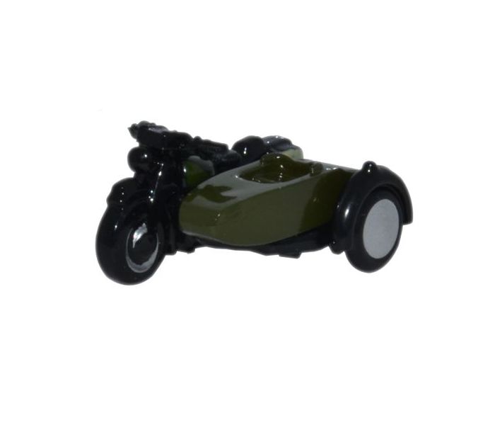 BSA Motorbike and Sidecar 34th Armoured Brigade