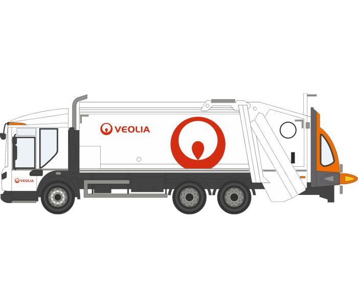 Dennis Eagle Refuse Truck Veolia