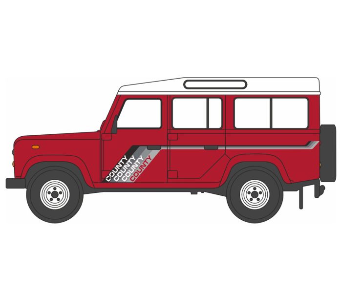 Land Rover Defender LWB Masai Red