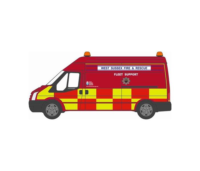 Ford Transit MkV LWB West Sussex Fire & Rescue
