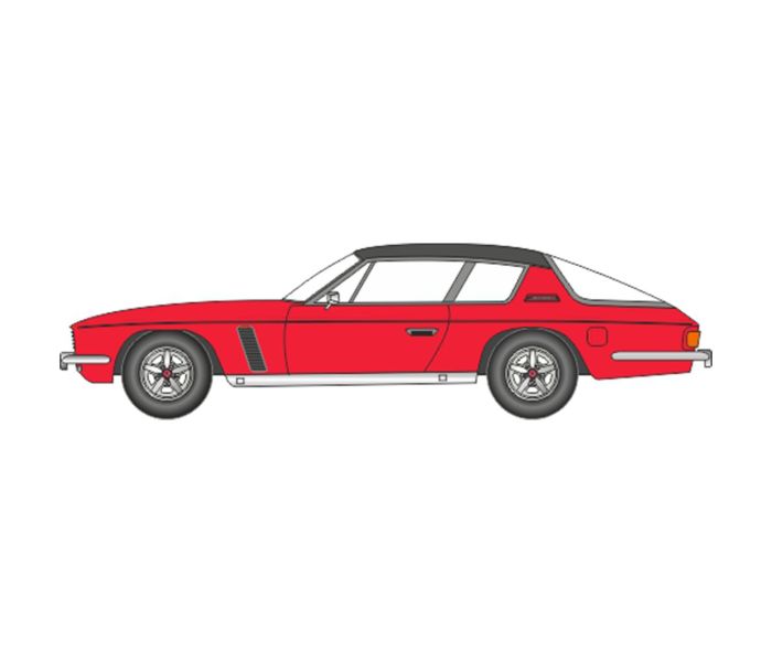 Jensen Interceptor Flag Red