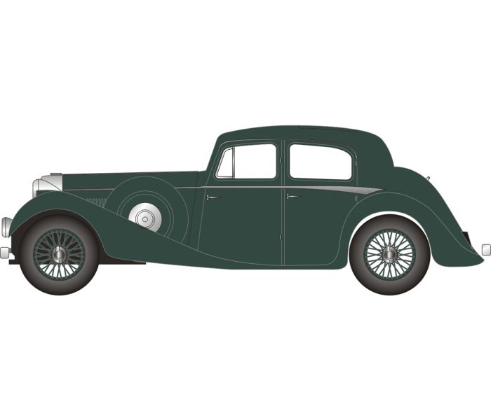 Jaguar SS 2.5 Litre Suede Green