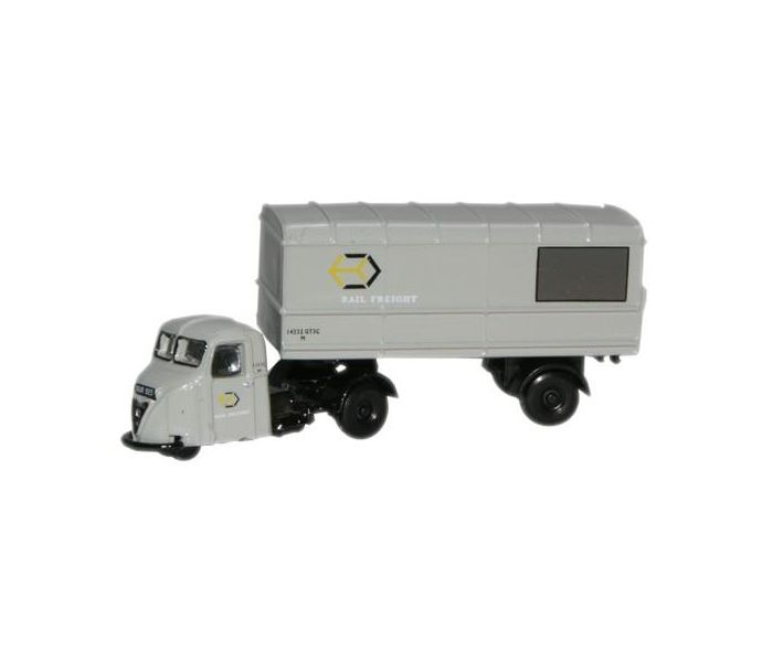 Scammell Scarab Van Trailer Railfreight Grey