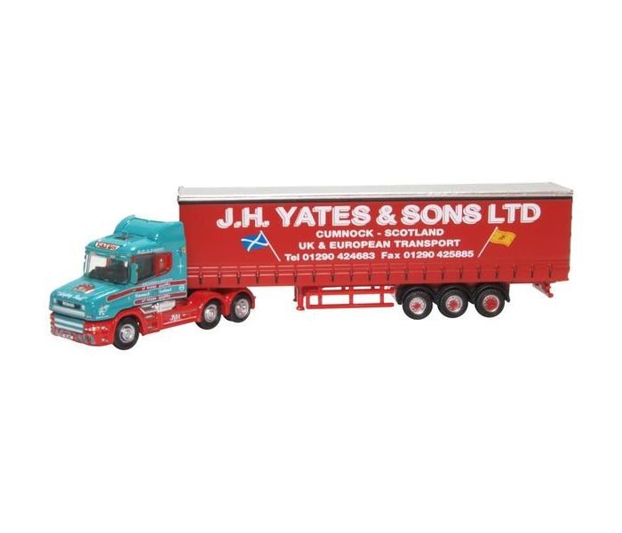 Scania T Cab Curtainside J H Yates & Sons