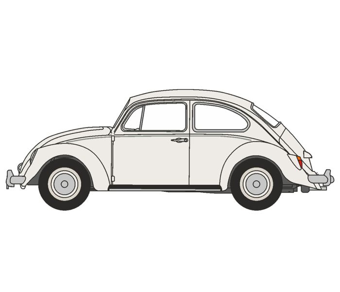 Volkswagen Beetle White (Abbey Road)