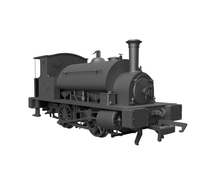 264/611 Pug Class LMS Black 16032 Steam Locomotive