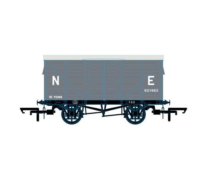 10t Covered Van LNER (Pre 1936) 631663