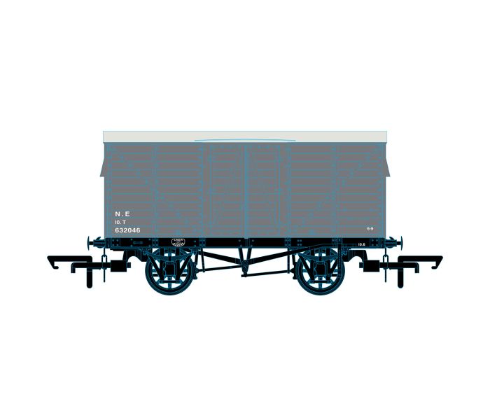 10t Covered Van LNER (Post 1936) 632046
