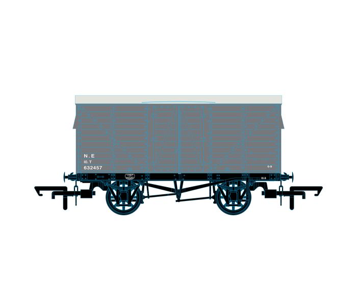 10t Covered Van LNER (Post 1936) 632457