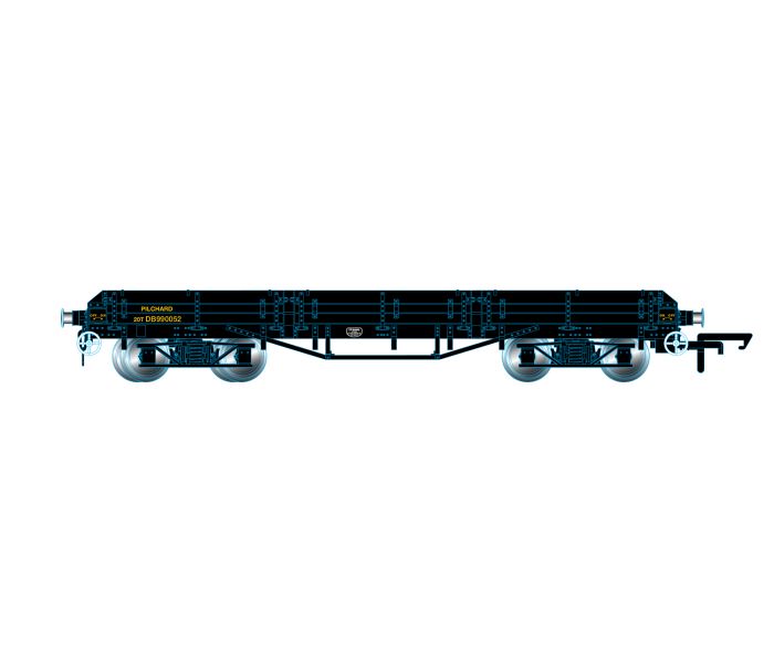 Pilchard Wagon BR Black DB990052