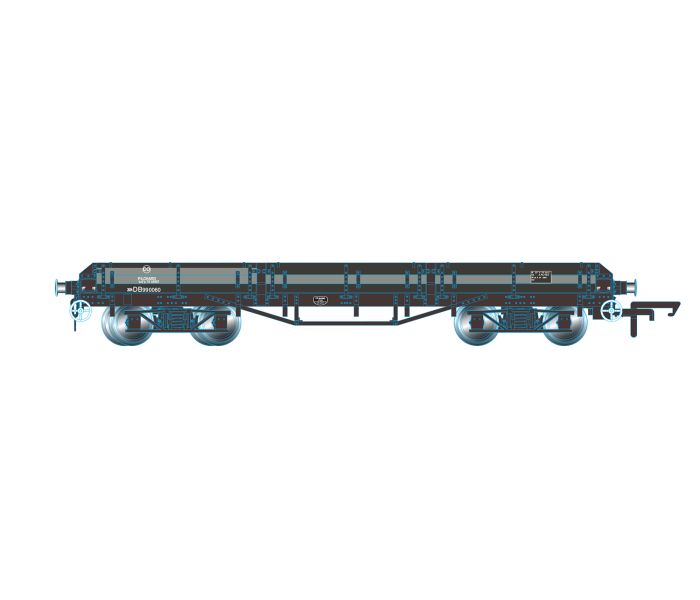 Pilchard Wagon BR Bauxite DB990060 Weathered