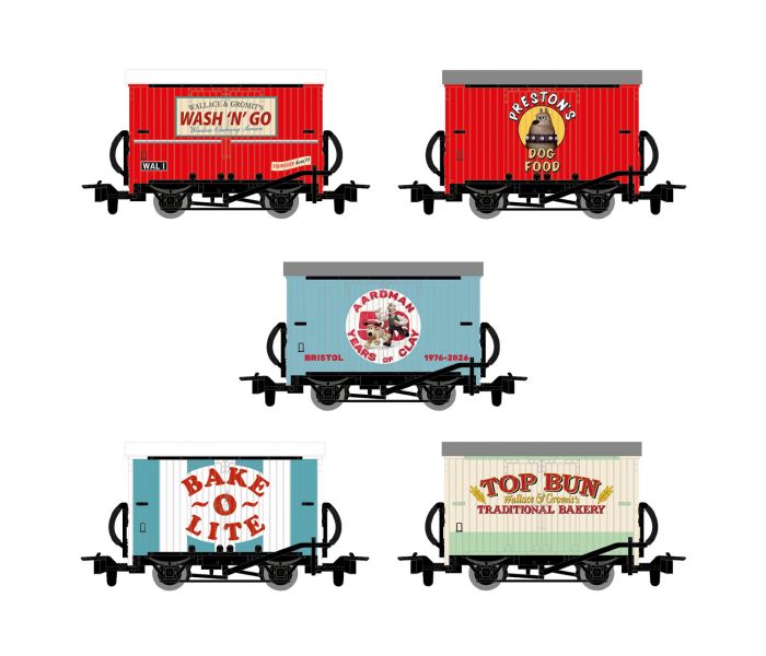 Wallace & Gromit Box Van Set (5)