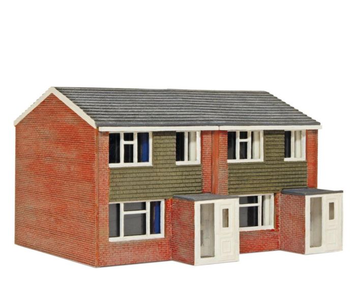 1960s Semi Detached House Complete Laser Cut Kit