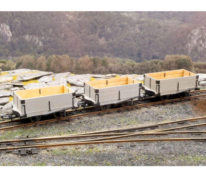 Glyn Valley Railway Open Wagon Set (3) Kit