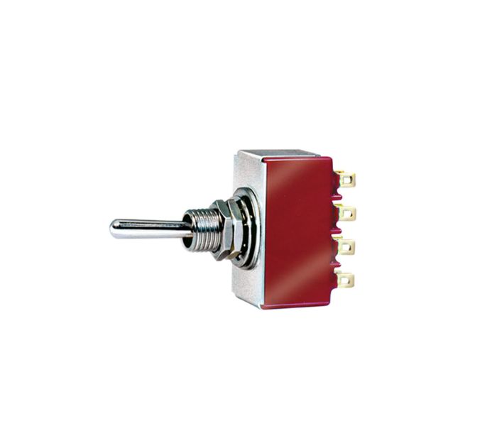 Pecolectrics Four Pole Double Throw Toggle Switch