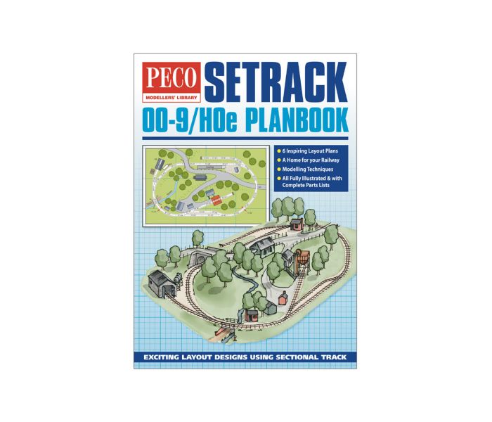 Peco Modellers Library Setrack OO9 (HOe) Planbook