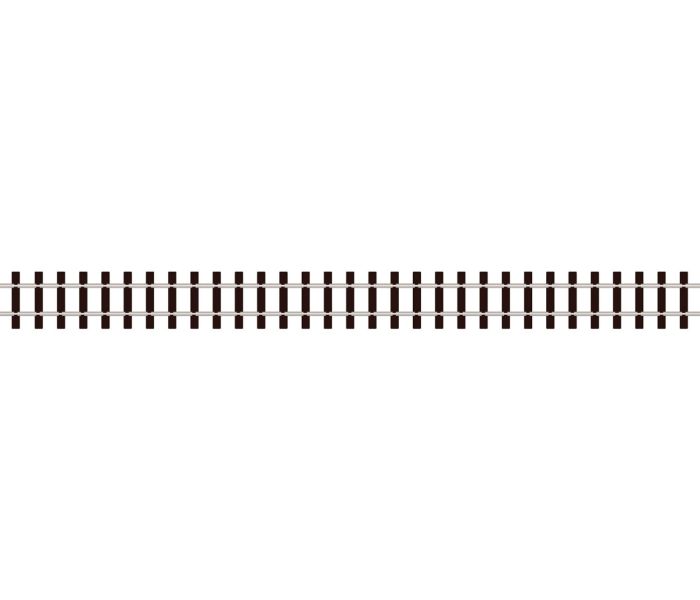Streamline Code 80ML Nickel Silver Wooden Sleeper Track(25)