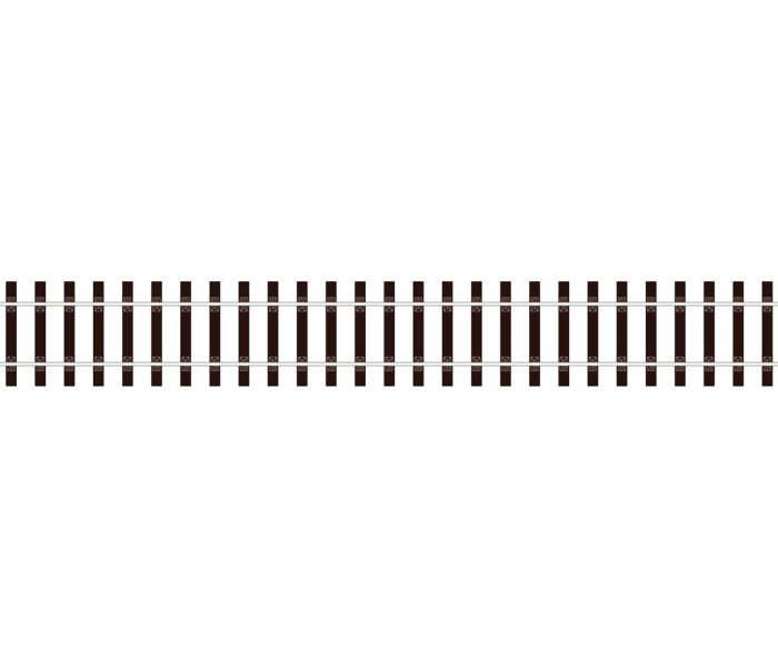 Streamline Code 124BH Nickel Silver Wooden Sleeper Track(12)