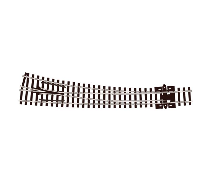 Streamline Code 80 Right Hand Curved Turnout Electrofrog
