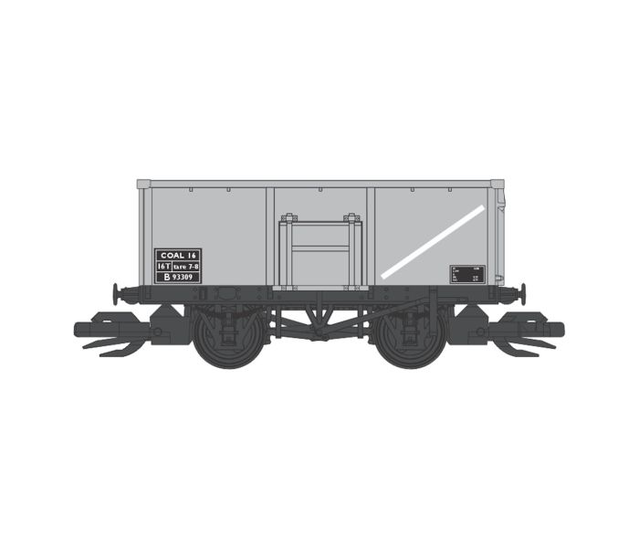 TT:120 16t Mineral Wagon Unfitted BR COAL