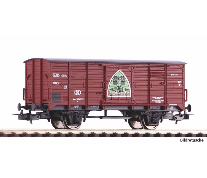Classic SNCB Cousin & de Rauw Refrigerated Beer Wagon III