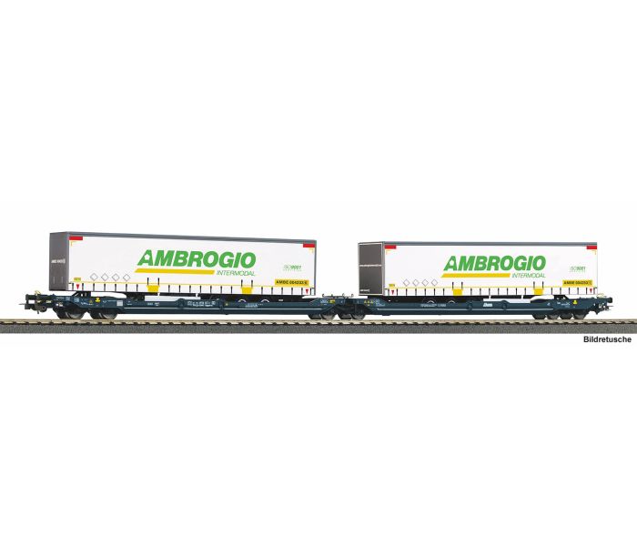 Expert Wascosa T3000e Flat Wagon w/Ambrogio Trailers VI