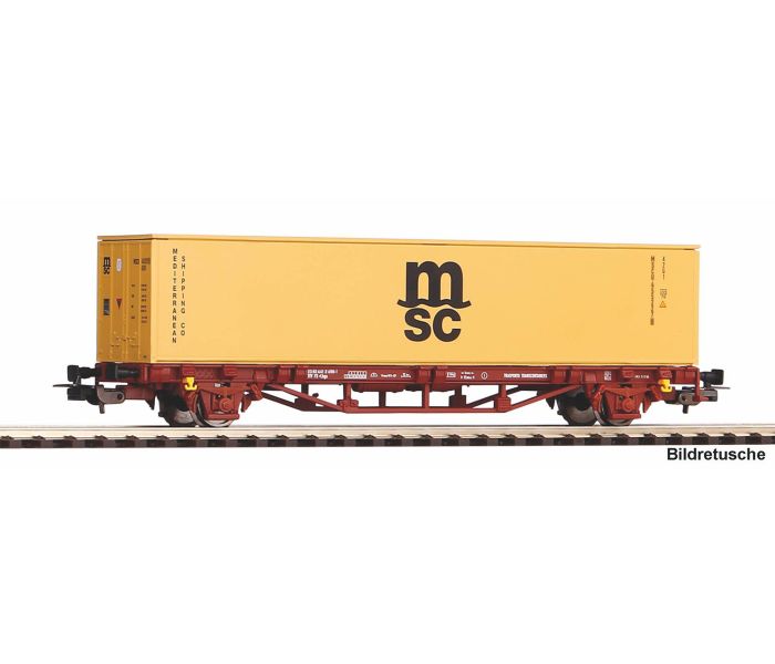 Hobby FS Flat Wagon w/1x40' MSC Container Load VI