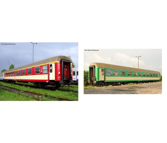 Expert PKP IC 1st & 2nd Class Coach Set (2) VI