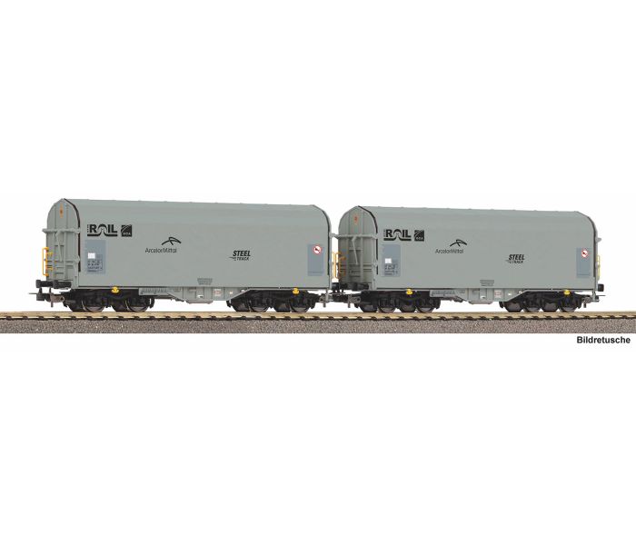 Expert ATIR Rail Sliding Tarpaulin Wagon Set (2) VI