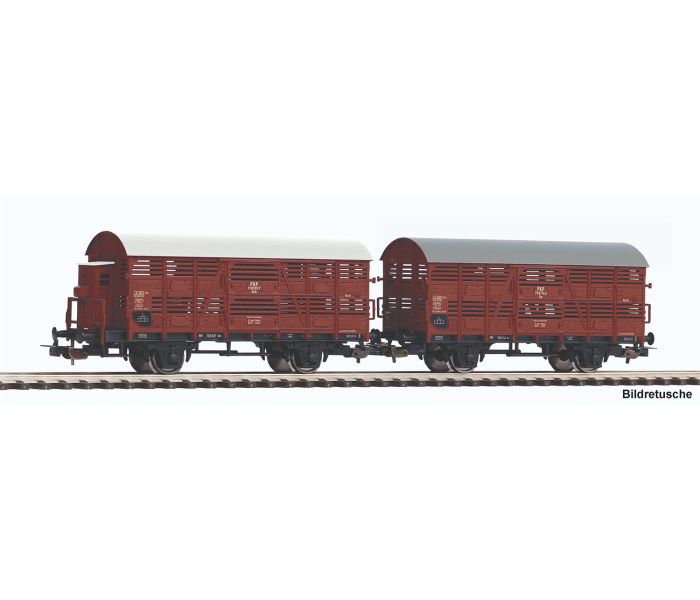 Classic PKP Livestock Wagon Set (2) III