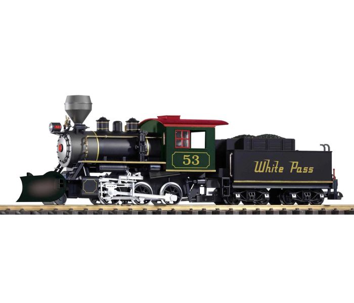 WP&YR Mini Mogul Steam Locomotive-Piko-38260 | Gaugemaster