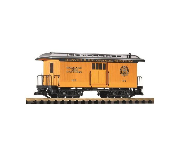 D&RGW Wood Baggage Car 126