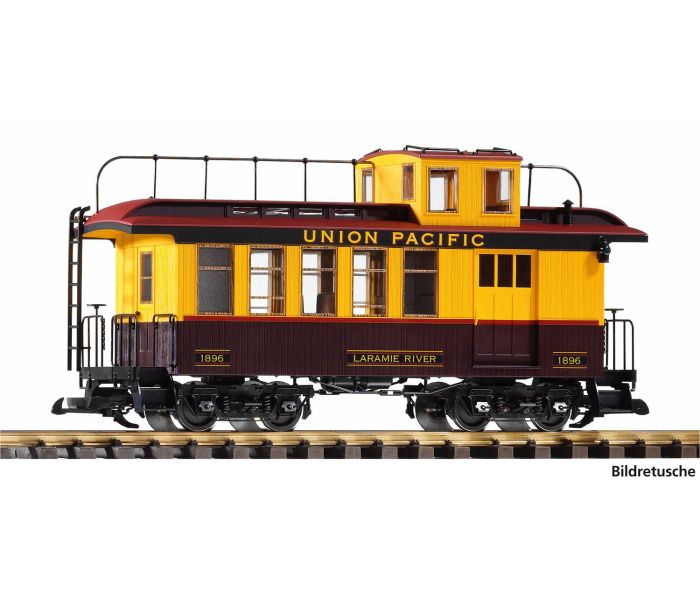 Union Pacific Wood Caboose 1896 'Laramie River'