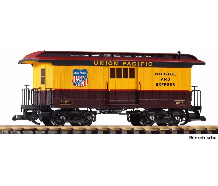 Union Pacific Wood Baggage Car 1823