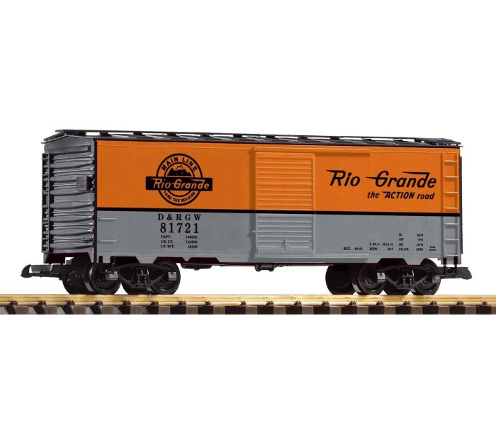 D&RGW Steel Bogie Boxcar