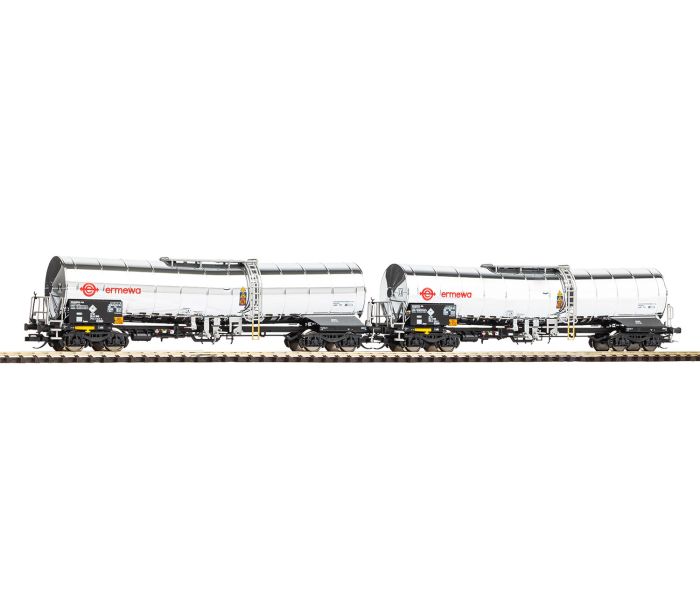 Ermewa Bogie Chemical Tank Wagon Set (2) VI