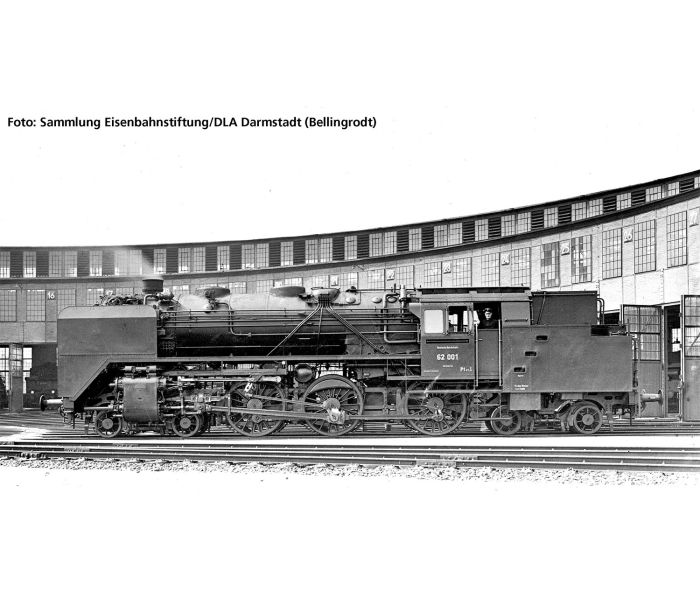 Expert DRG BR62 Steam Locomotive II