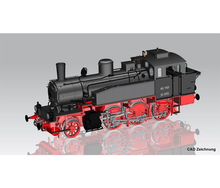 Expert NS 75 (ex-BR91) Steam Locomotive III (DCC-Sound)