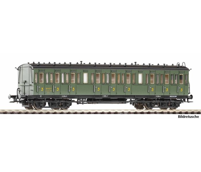 Classic SNCF 3rd Class Compartment Coach III