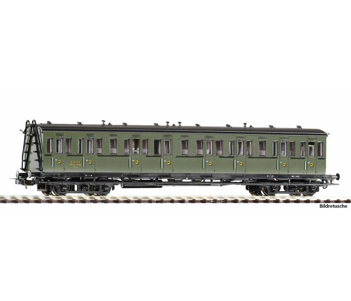 Classic SNCF 2nd Class Compartment Coach III