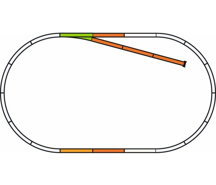 A-Track w/Roadbed Extension Pack B