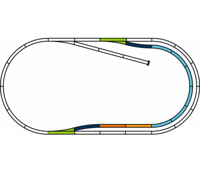 A-Track w/Roadbed Extension Pack C