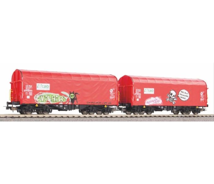 Expert NS Caib Tarpaulin Graffiti Wagon Set (2) V