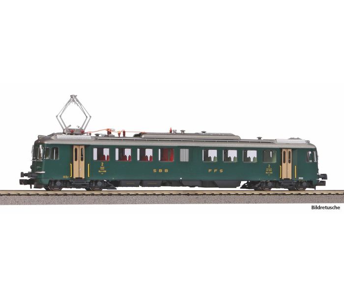 SBB RBe4/4 1406 Electric Railcar IV (DCC-Sound)